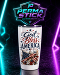 God Bless America - Tumbler Transfer